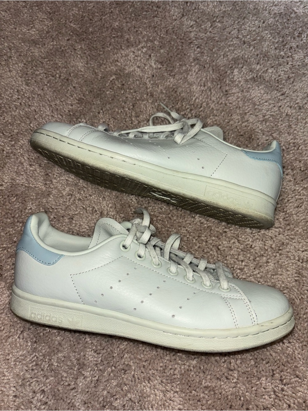 adidas Originals Stan Smith Ice Mint Leather Sneakers Men's 6 Women's 8